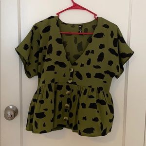 Brand New Never Worn ASOS Printed Top